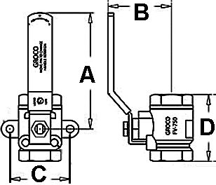 FUEL VALVE 1/4IN PORTS